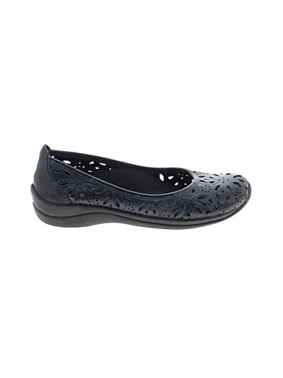 Pre-owned David Tate Flats In Blue