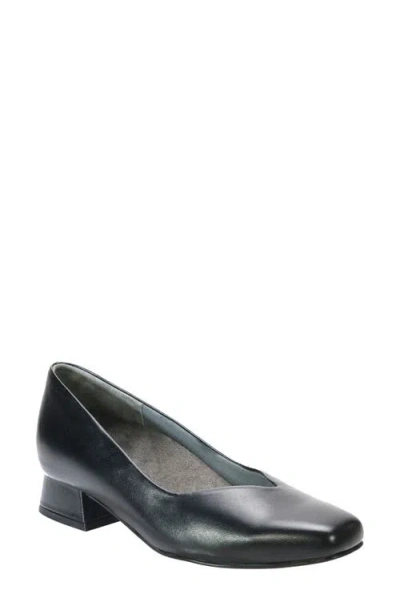 David Tate Freedom Pump In Black Lamb