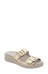 DAVID TATE FRENCHY DOUBLE BAND SLIDE SANDAL