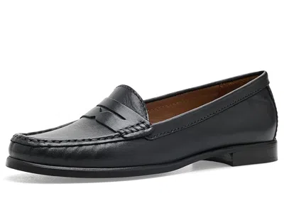 David Tate Friend Women's Flat Shoes Black Leather: 8.5 M (b)