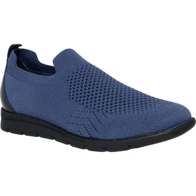 David Tate Galvin Slip-on Sneaker In Blue