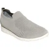 David Tate Galvin Slip-on Sneaker In Gray