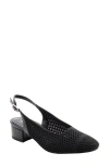 David Tate Glenna Slingback Sandal In Black