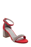 David Tate Icon Evening Sandal In Red