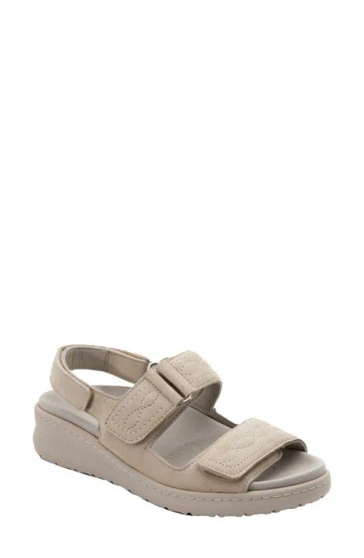 David Tate Key Comfort Slingback Sandal In Bone