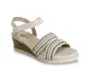 David Tate Kind Wedge Sandal In Multi