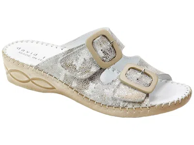 David Tate La Vida Women's Shoes Beige Garden: 11 W (d) In White
