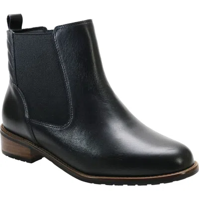 David Tate Luxe Waterproof Bootie In Black