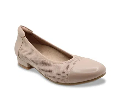 David Tate Naomi Ballet Flat In Brown
