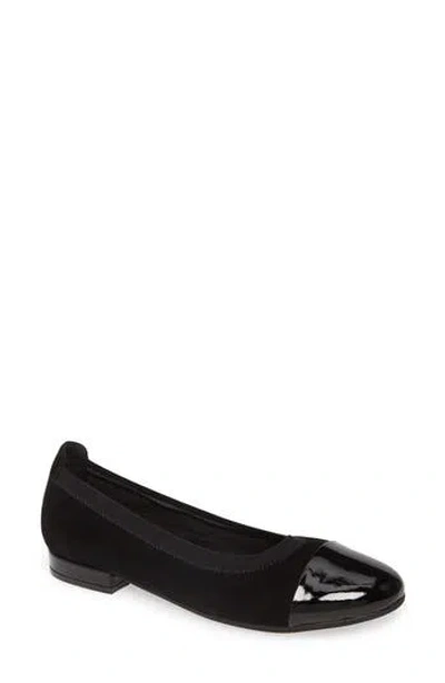 DAVID TATE DAVID TATE NICOLE CAP TOE FLAT