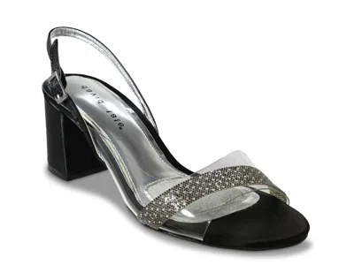 David Tate Night Sandal In Silver