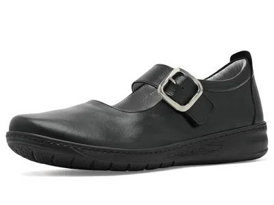 David Tate Pace Women's Flat Shoes Black Leather: 10 M (b)