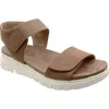 David Tate Papaya Slingback Sandal In Taupe