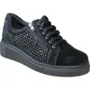 David Tate Perla Sneaker In Black