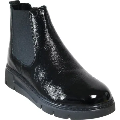 David Tate Promo Leather Chelsea Boot In Black