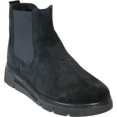 David Tate Promo Leather Chelsea Boot In Black