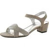 David Tate Wide Width Rona Sandal In Neutral