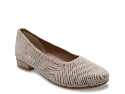 David Tate Romina Ballet Flat In Brown