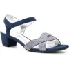 David Tate Rona Sandal In Black