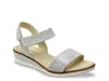 David Tate Scala Slingback Sandal In Silver