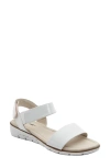 David Tate Scala Slingback Sandal In White