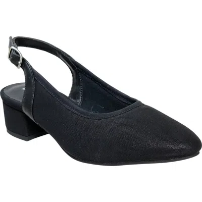 David Tate Silvana Slingback Pump In Black