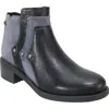 David Tate Spike Stud Bootie In Black