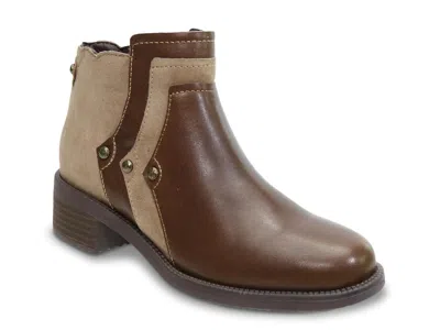 David Tate Solaris Bootie In Brown