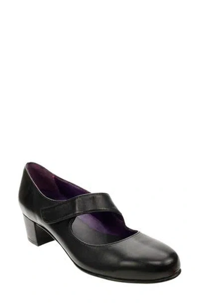 David Tate Sterling Mary Jane Pump In Black