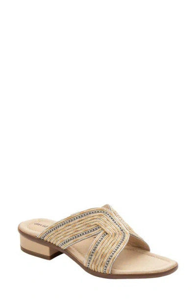 David Tate Thrill Detailed Sandal In Bone