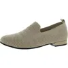 David Tate Ultimate Womens Knit Slip On Loafers In Gray