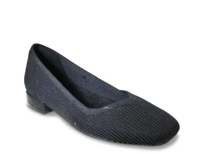 David Tate Unika Ballet Flat In Black
