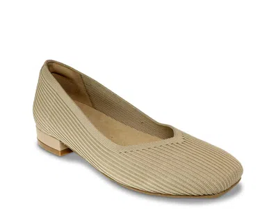 David Tate Unika Ballet Flat In Brown