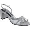David Tate Wed Strappy Sandal In Animal Print