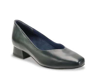 David Tate Wide Width Fortune Pump In Blue