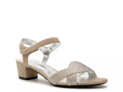 David Tate Wide Width Rona Sandal In Multi