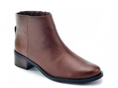 David Tate Wide Width Vixen Bootie In Brown