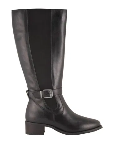 David Tate Women's Allegria Waterproof Knee High Boot - Ww Width In Black
