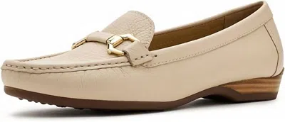 David Tate Women's Fusion Loafer In Bone Leather In Multi