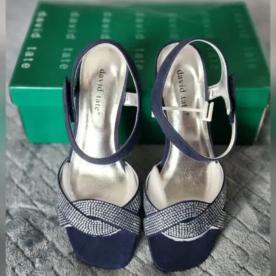 David Tate Women's Nova Sandal In Navy In Blue