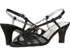 David Tate Wide Width Refined Sandal In Black