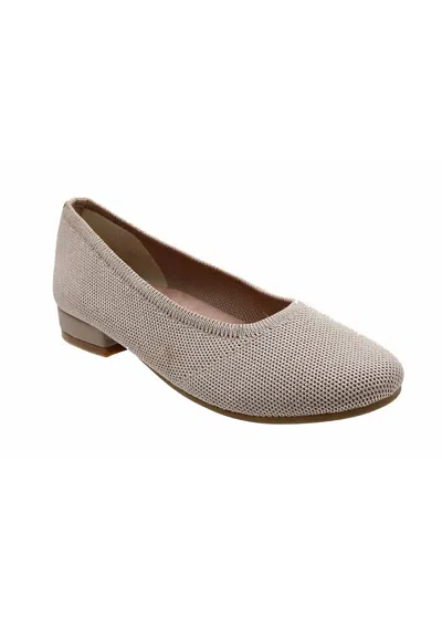 David Tate Women's Runway Ballet Shoes In Natural In Multi