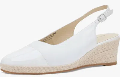 David Tate Women's Scarlet Sandal In White