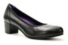 David Tate Simona Block Heel Pump In Black