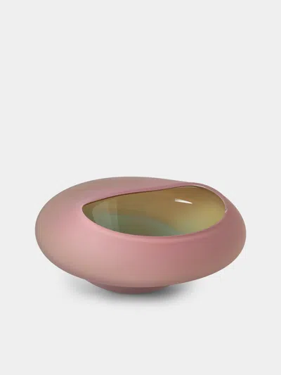 David Valner Polypore Hand-blown Glass Bowl (15in/38cm)