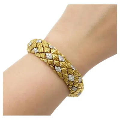 Pre-owned David Webb 18k Yellow Gold Bracelet