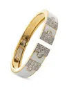 David Webb Diamond Lane Bracelet In 18k Yellow Gold & Platinum In Gold