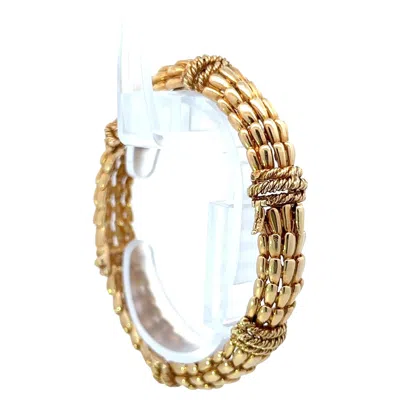 Pre-owned David Webb Fishscale Bracelet In Multi
