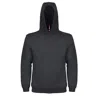 David Wej Grey Enzo Cotton Hoodie - Charcoal