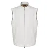 David Wej Men's Ashford Relaxed Gilet - White In White
